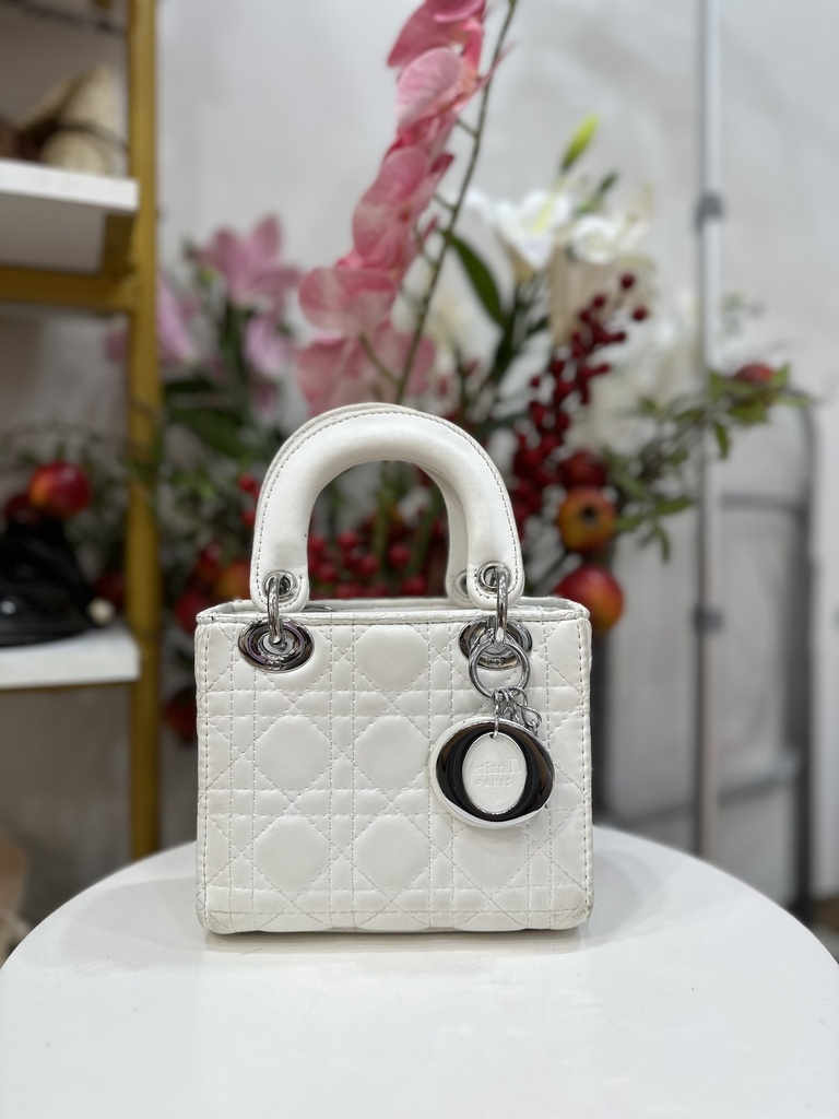 Túi tiệc Dior Trắng